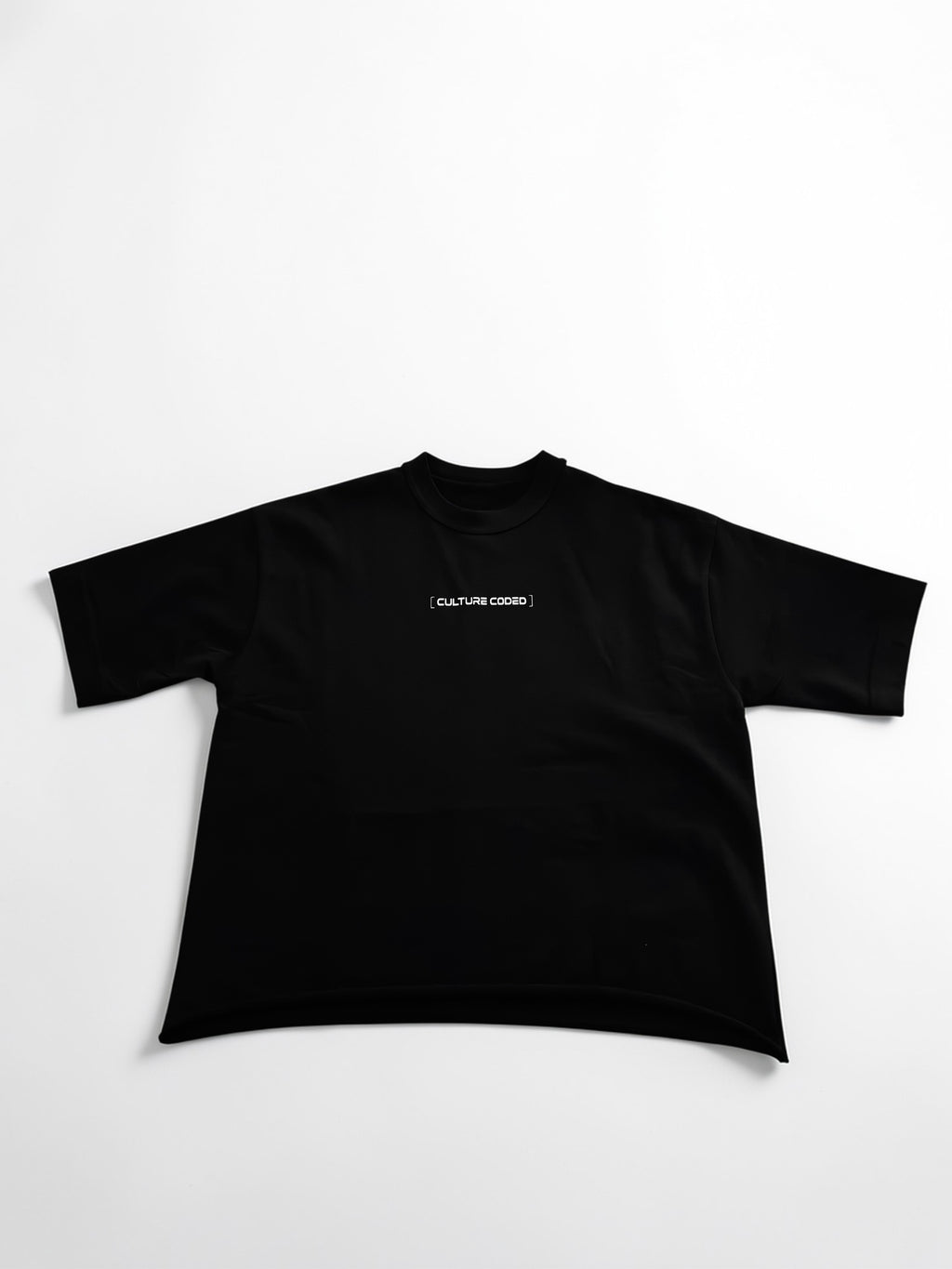 Cropped Culture Coded Tee ( H )